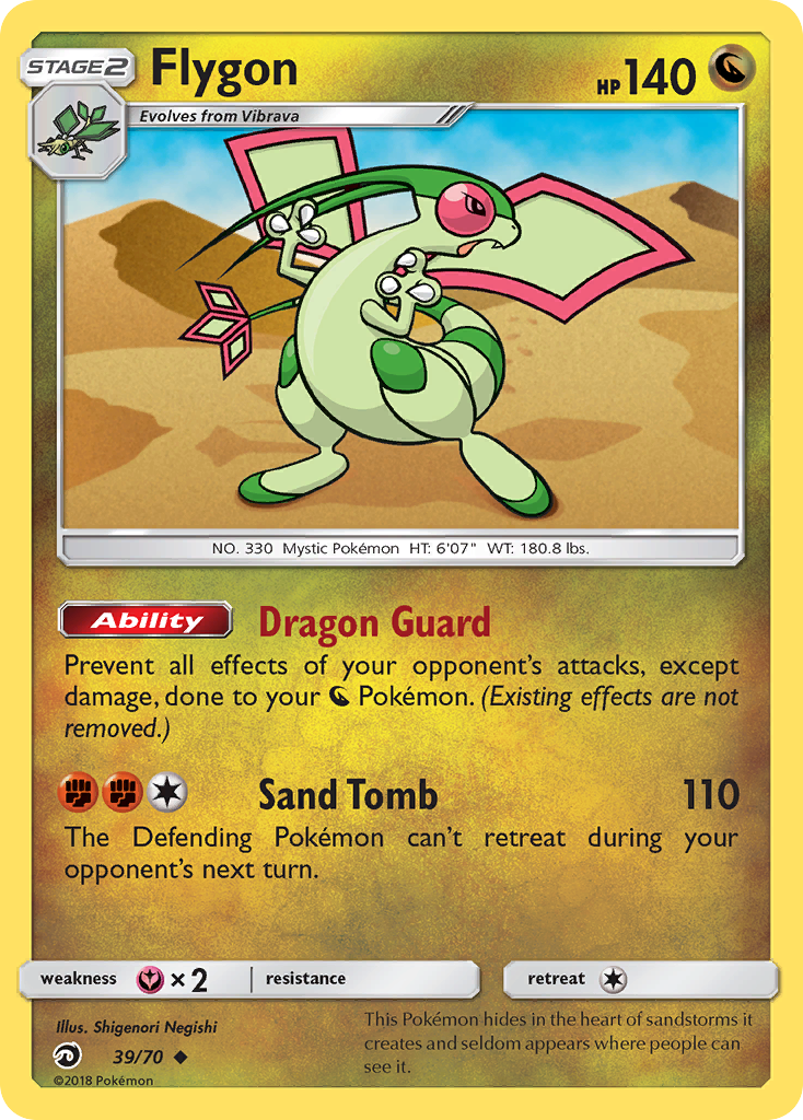 Flygon (39/70) [Sun & Moon: Dragon Majesty] | Clutch Gaming