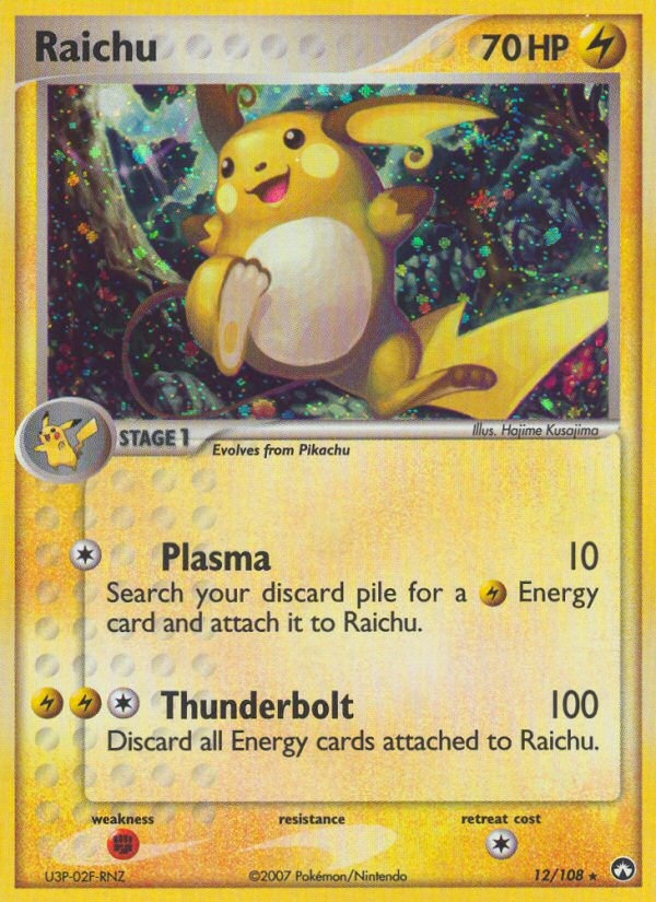 Raichu (12/108) [EX: Power Keepers] | Clutch Gaming