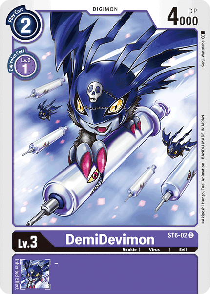 DemiDevimon [ST6-02] [Starter Deck: Venomous Violet] | Clutch Gaming