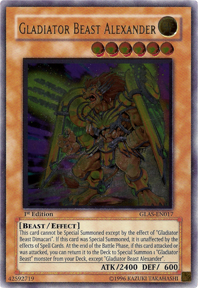 Gladiator Beast Alexander [GLAS-EN017] Ultimate Rare | Clutch Gaming