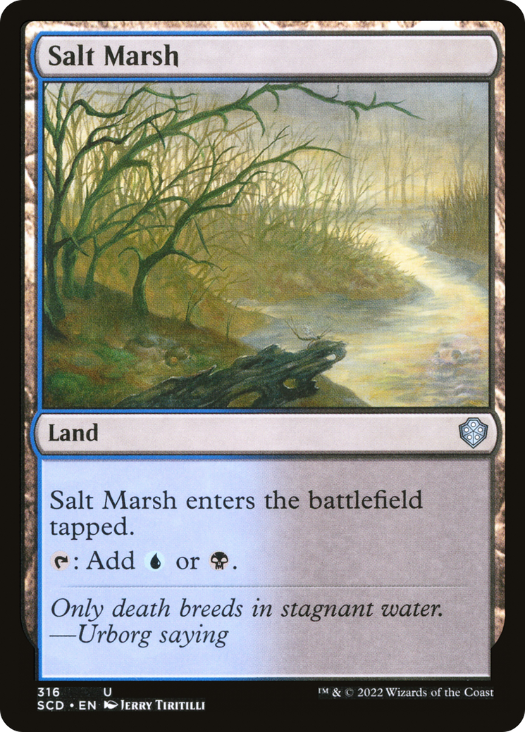 Salt Marsh [Starter Commander Decks] | Clutch Gaming