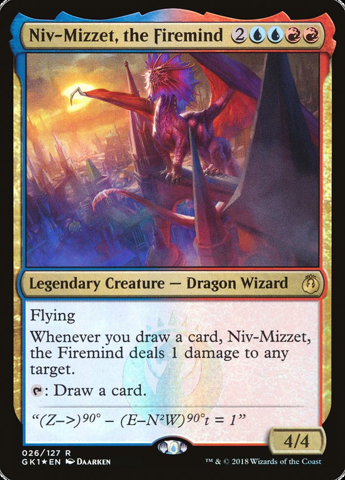 Niv-Mizzet, the Firemind [Guilds of Ravnica Guild Kit] | Clutch Gaming