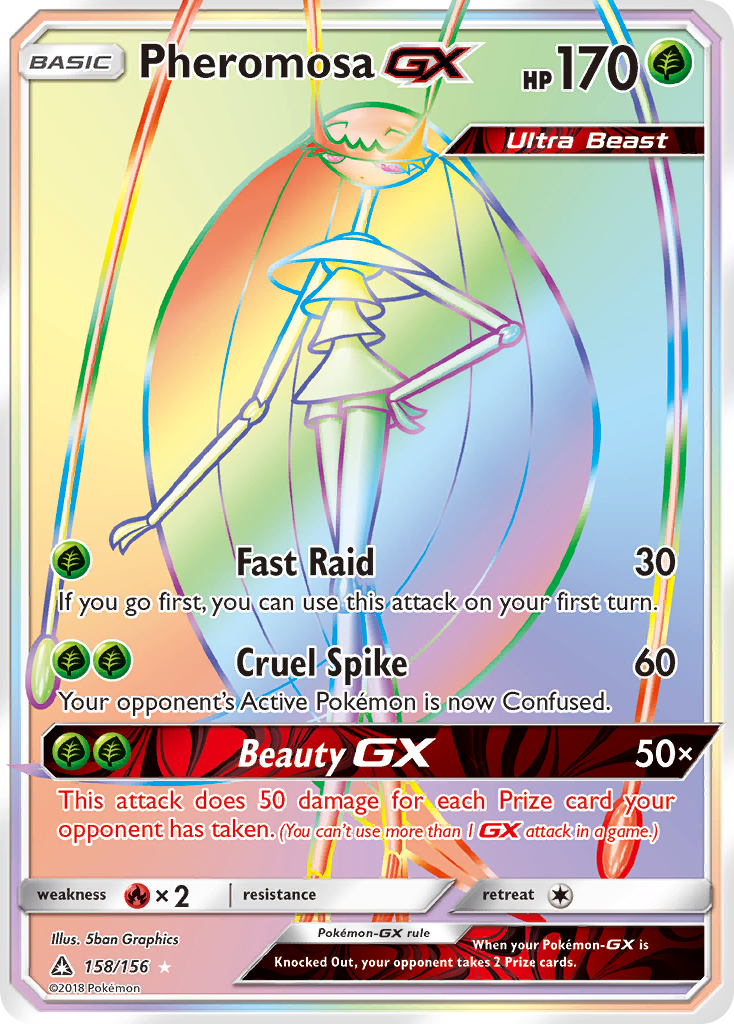 Pheromosa GX (158/156) [Sun & Moon: Ultra Prism] | Clutch Gaming