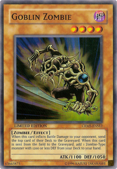 Goblin Zombie [CRMS-ENSE2] Super Rare | Clutch Gaming