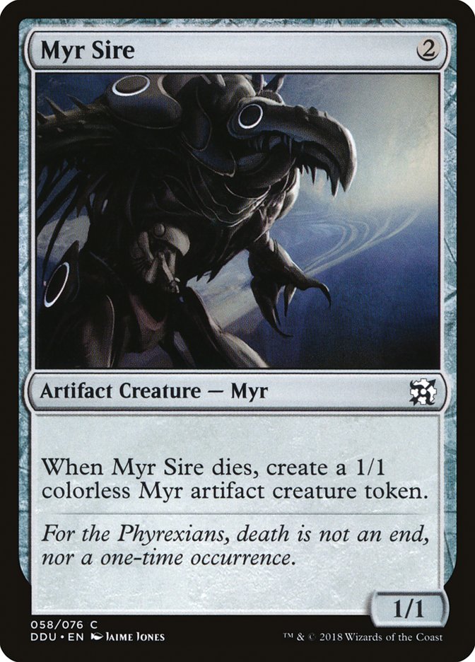 Myr Sire [Duel Decks: Elves vs. Inventors] | Clutch Gaming