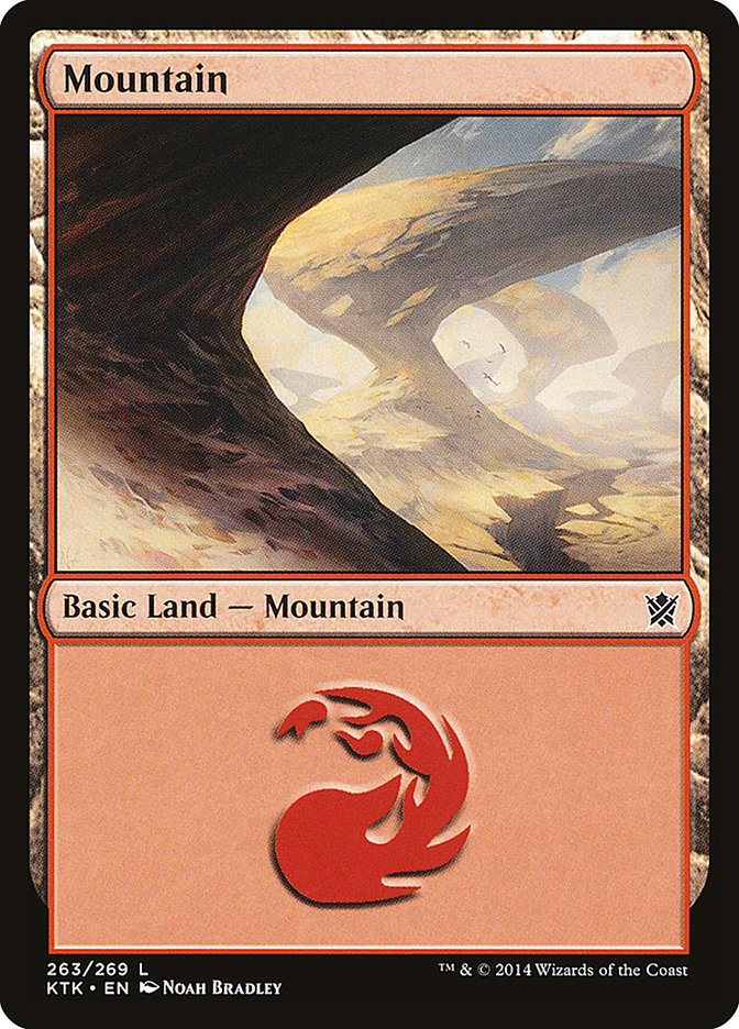 Mountain (263) [Khans of Tarkir] | Clutch Gaming