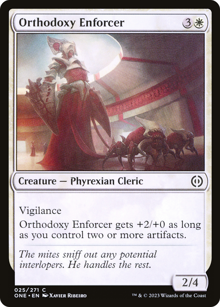 Orthodoxy Enforcer [Phyrexia: All Will Be One] | Clutch Gaming