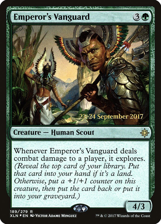 Emperor's Vanguard [Ixalan Prerelease Promos] | Clutch Gaming