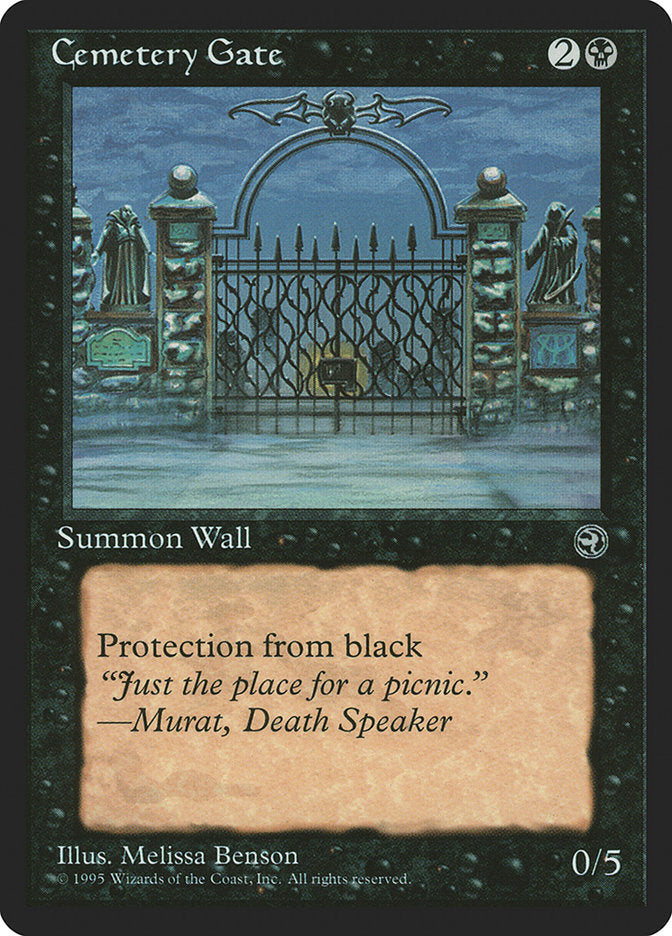 Cemetery Gate (Murat Flavor Text) [Homelands] | Clutch Gaming