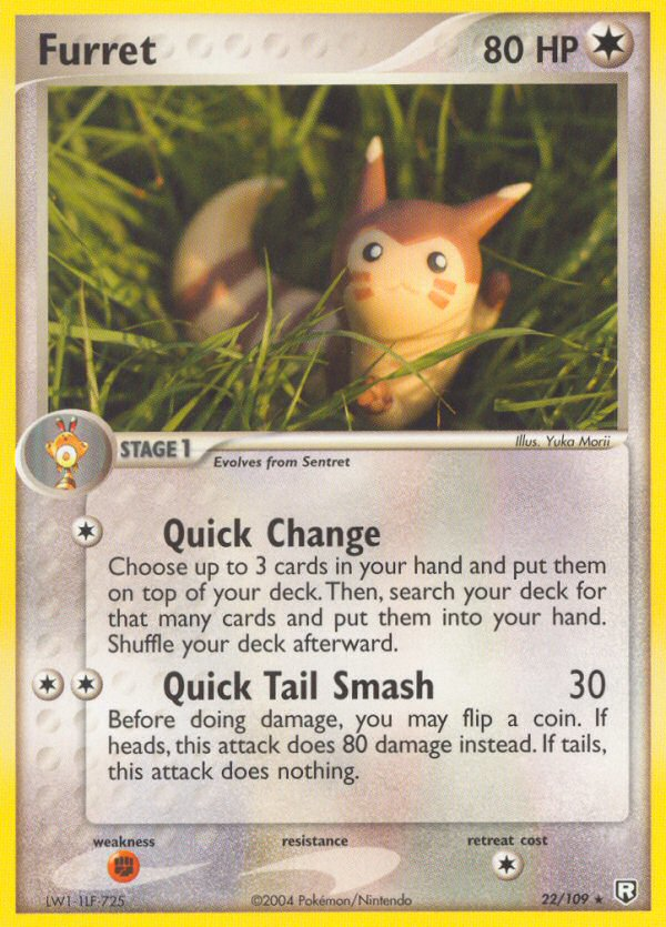 Furret (22/109) [EX: Team Rocket Returns] | Clutch Gaming