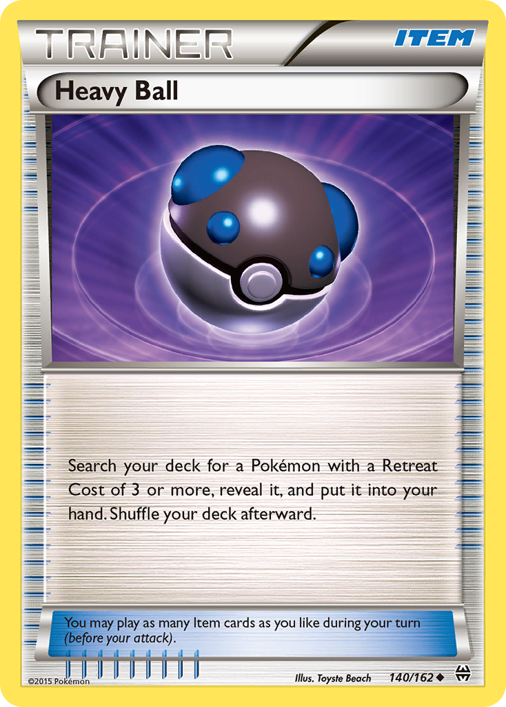 Heavy Ball (140/162) [XY: BREAKthrough] | Clutch Gaming