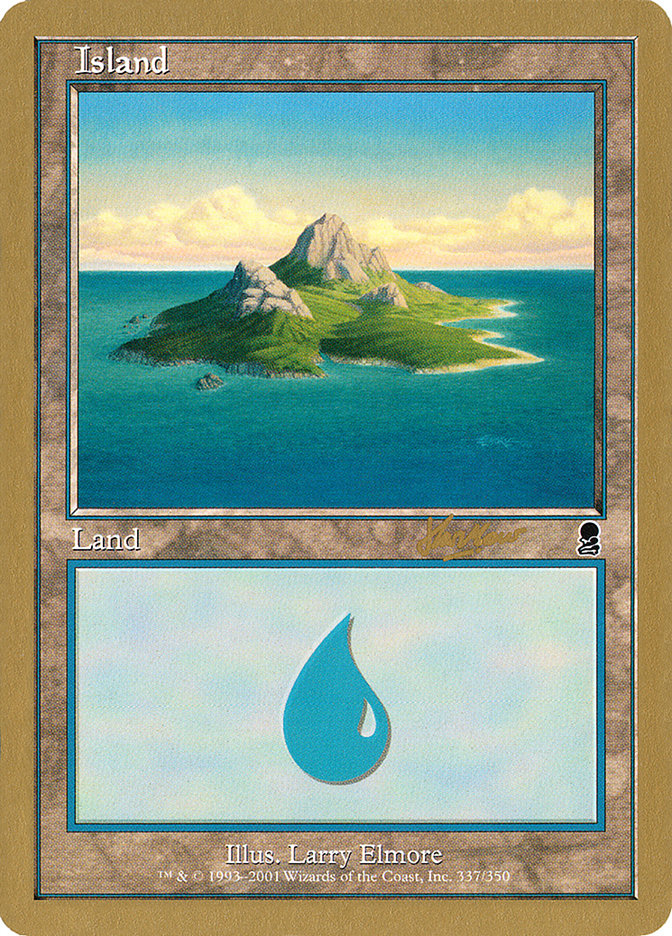 Island (shh337) (Sim Han How) [World Championship Decks 2002] | Clutch Gaming