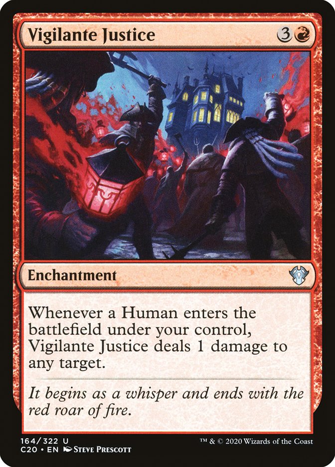 Vigilante Justice [Commander 2020] | Clutch Gaming