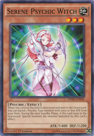 Serene Psychic Witch [HSRD-EN049] Common | Clutch Gaming