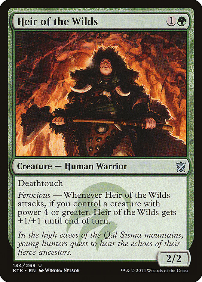 Heir of the Wilds [Khans of Tarkir] | Clutch Gaming