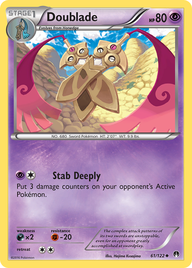 Doublade (61/122) [XY: BREAKpoint] | Clutch Gaming