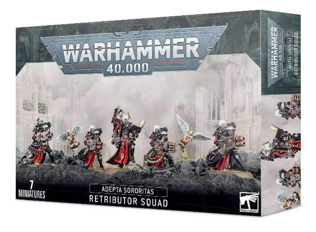 warhammer 40k 40,000 adepta sororitas retributor squad | Clutch Gaming