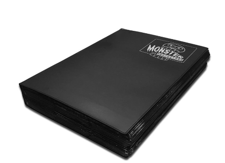 Mega Monster - Hard Cover Binder Black | Clutch Gaming