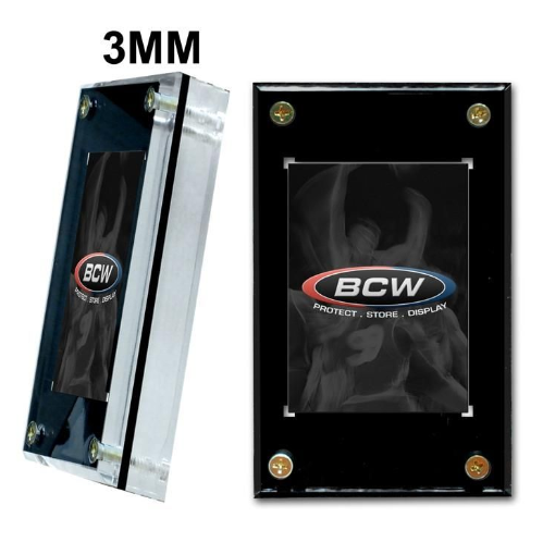 1 in. Acrylic Card Holder With 3MM Insert | Clutch Gaming