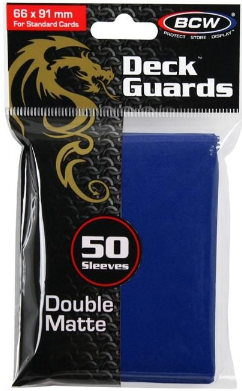 Deck Guard - Double Matte - Blue | Clutch Gaming