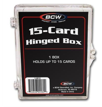 Hinged Trading Card Box - 15 Count | Clutch Gaming