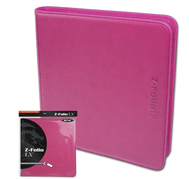 Z-Folio 12-Pocket LX Album - Pink | Clutch Gaming