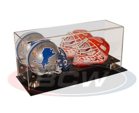 Acrylic Double Mini Helmet Display | Clutch Gaming