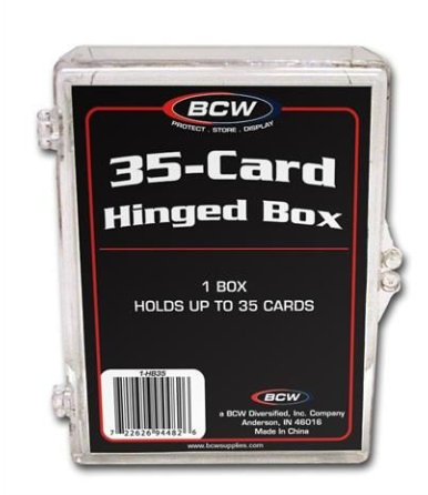 Hinged Trading Card Box - 35 Count | Clutch Gaming