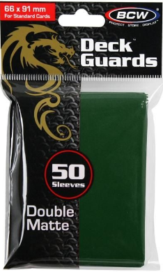 Deck Guard - Double Matte - Green | Clutch Gaming