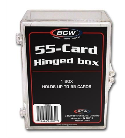 Hinged Trading Card Box - 55 Count | Clutch Gaming