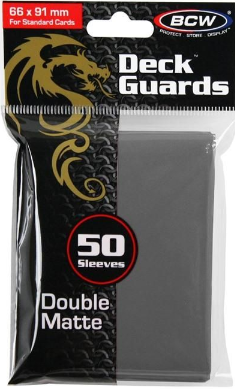 Deck Guard - Double Matte - Gray | Clutch Gaming