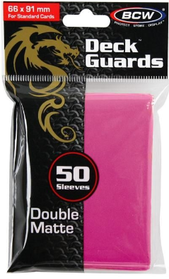 Deck Guard - Double Matte - Pink | Clutch Gaming