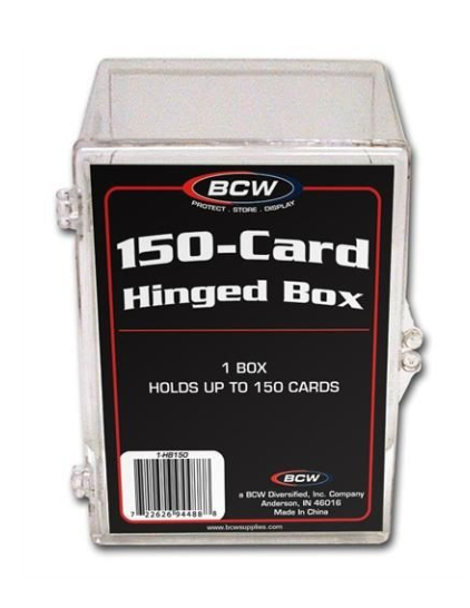 Hinged Trading Card Box - 150 Count | Clutch Gaming