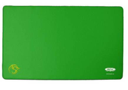 Playmat with Stitched Edging - Green | Clutch Gaming