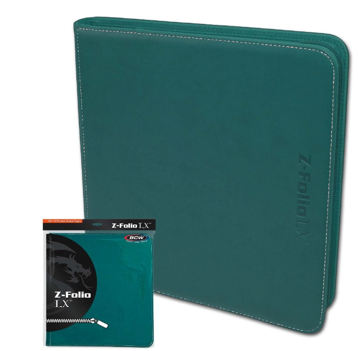 Z-Folio 12-Pocket LX Album - Teal | Clutch Gaming