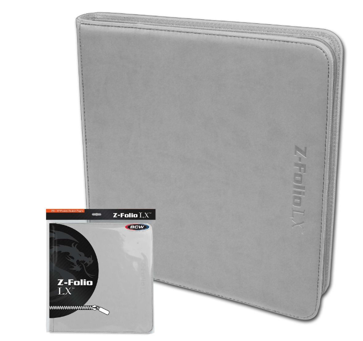 Z-Folio 12-Pocket LX Album - White | Clutch Gaming