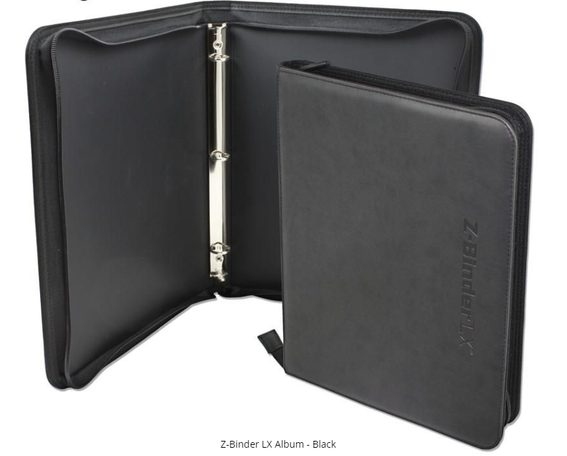 Z-Binder LX Album - Black | Clutch Gaming