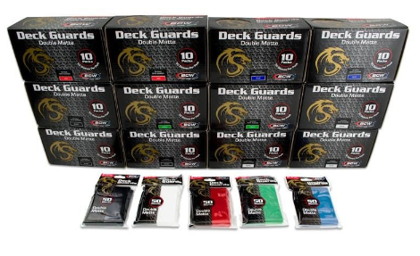 Mixed Case - 5 Colors - Deck Guards Double Matte | Clutch Gaming