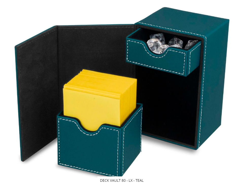 Deck Vault - LX - 80 - Teal | Clutch Gaming