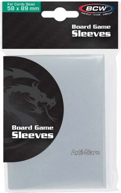 Anti-Glare Sleeves - Std Chimera (58MM x 89MM) | Clutch Gaming