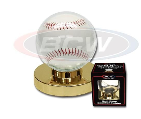 Gold Base Baseball Holder | Clutch Gaming