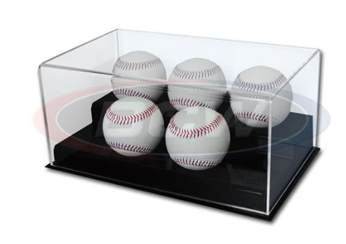 Acrylic 5 Baseball Display | Clutch Gaming