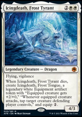 Icingdeath, Frost Tyrant (Promo Pack) [Dungeons & Dragons: Adventures in the Forgotten Realms Promos] | Clutch Gaming