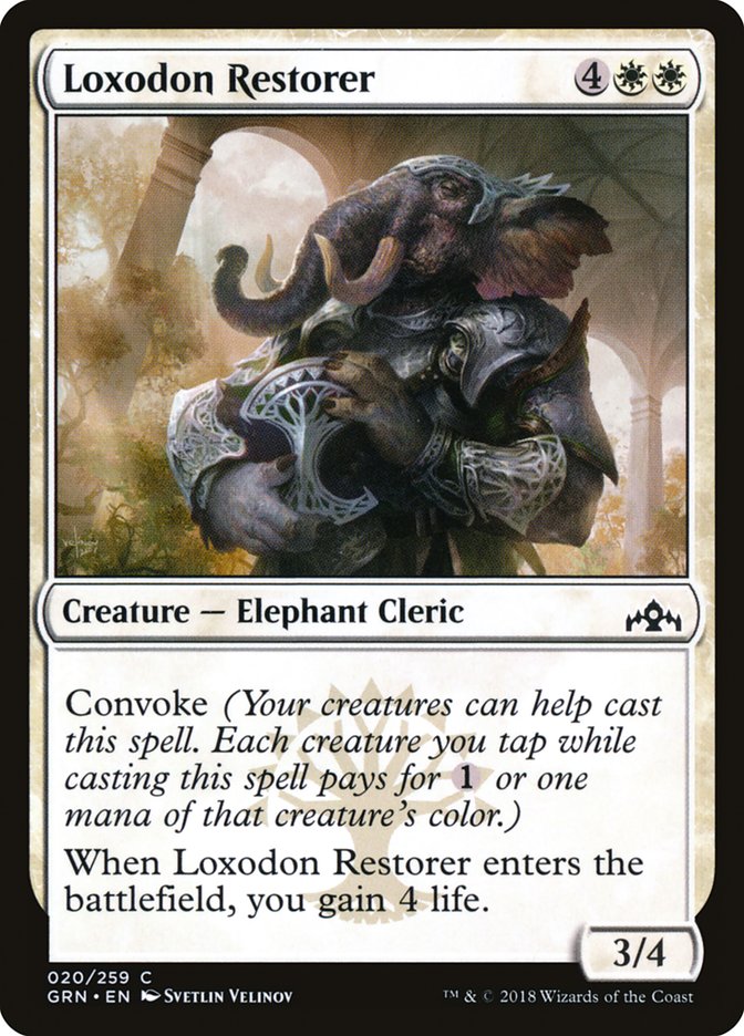 Loxodon Restorer [Guilds of Ravnica] | Clutch Gaming