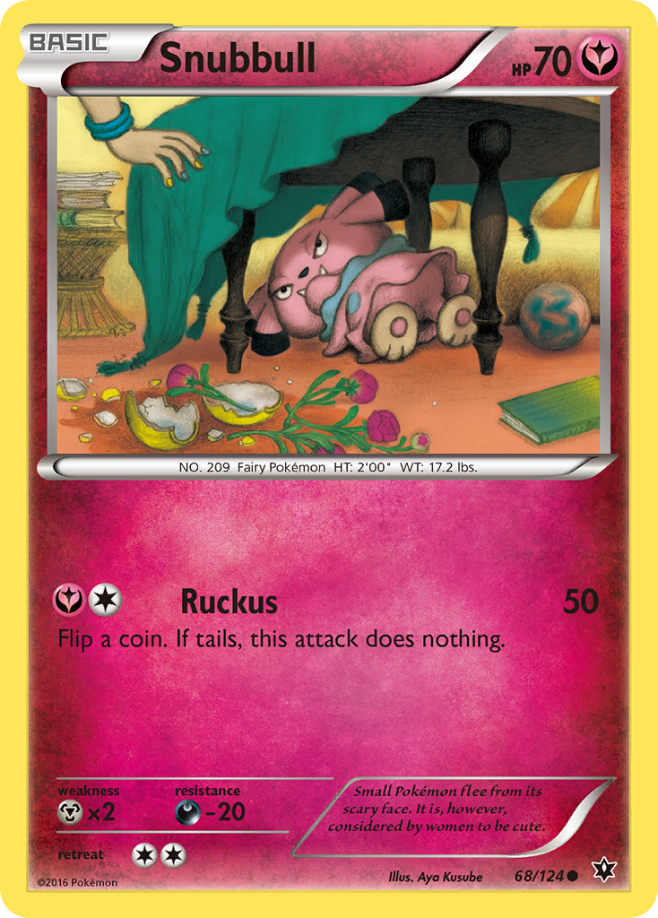 Snubbull (68/124) [XY: Fates Collide] | Clutch Gaming