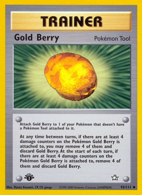 Gold Berry (93/111) [Neo Genesis 1st Edition] | Clutch Gaming