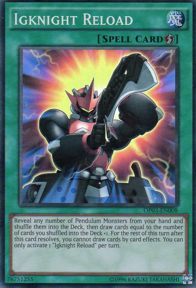 Igknight Reload [OP03-EN008] Super Rare | Clutch Gaming