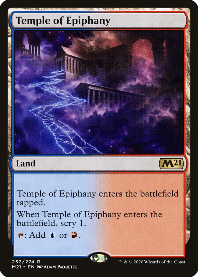 Temple of Epiphany [Core Set 2021] | Clutch Gaming