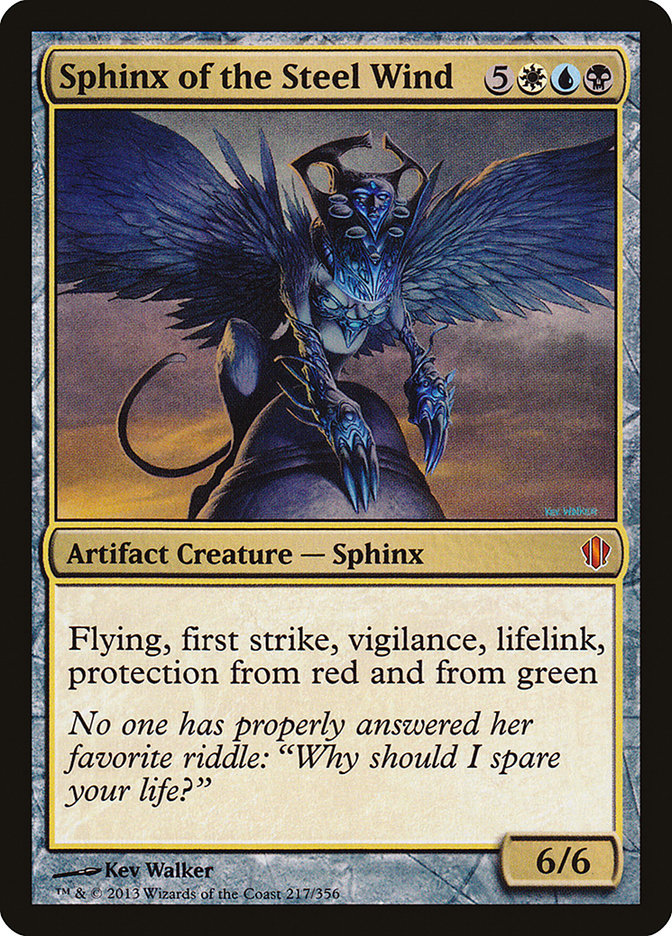 Sphinx of the Steel Wind [Commander 2013] | Clutch Gaming