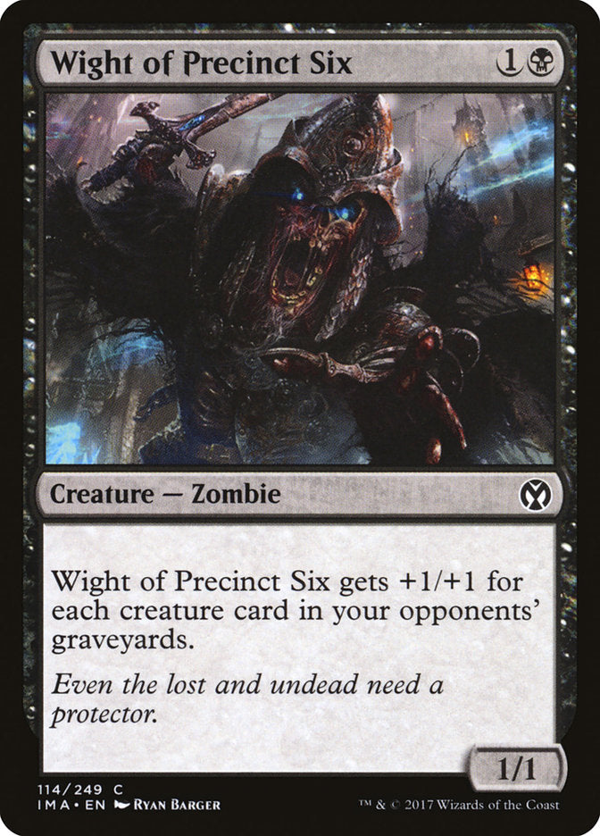 Wight of Precinct Six [Iconic Masters] | Clutch Gaming